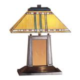 26004 Meyda 20 H Prairie Corn Oblong Desk Lamp