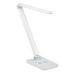 Safco Products Pivoting Vamp LED Lamp- Wireless Charging Pad & USB Port - White