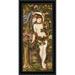 The Temptation of Eve 20x40 Large Black Ornate Wood Framed Canvas Art by John Roddam Spencer Stanhope