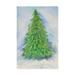 Trademark Fine Art Evergreen Tree Canvas Art by Joanne Porter