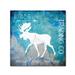 Trademark Fine Art Polar Ice Moose Canvas Art by LightBoxJournal