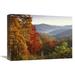 12 x 16 in. Autumn Foliage on Blue Ridge Range Near Jumping Off Rock North Carolina Art Print - Tim Fitzharris