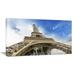 Design Art Fantastic View of Paris Eiffel Tower From Ground Cityscape Photographic Print on Wrapped Canvas