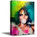 Awkward Styles African Woman Canvas Wall Art Colorful Portrait with Bubble Gum Home Decor Pop Art Prints