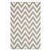 SAFAVIEH Cambridge Kaitlyn Zig Zag Stripes Wool Area Rug Silver/Ivory 12 x 18