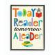 The Kids Room by Stupell Today a Reader Tomorrow a Leader Framed Wall Art by Ellen Crimi-Trent