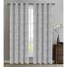 Urbanest Vine Jacquard Damask Semi-Sheer Grommet Curtain Panels (Set of 2)