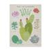 Trademark Fine Art Cacti Chart III on Wood Canvas Art by Wild Apple Portfolio