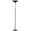 Globe Electric 71 in. Matte Black Energy Star Dimmable LED Floor Lamp Torchiere 12784