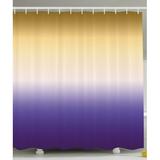 Home Decor Ombre Colorful Design Art Print Fabric Extra Long Shower Curtain