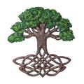 Celtic Tree of Life Knotwork Decorative Wall Plaque 13 Inch Tall