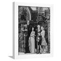 Munsters Posed in Black and White Framed Print Wall Art By Movie Star News