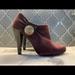 Gucci Shoes | Gucci Hysteria Suede Booties | Color: Purple | Size: 6.5