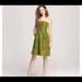 J. Crew Dresses | J. Crew Lorelei Silk Taffeta Strapless Dress | Color: Green | Size: Various