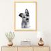 East Urban Home Heeler Puppy by Watercolor Luv - Painting Print Paper/Metal in Black/Gray | 32 H x 24 W x 1 D in | Wayfair