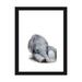 East Urban Home Sleeping Baby Elephant by Watercolor Luv - Painting Print Paper in Gray | 24 H x 16 W x 1 D in | Wayfair