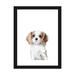 East Urban Home King Charles Cavalier Spaniel Puppy by Watercolor Luv - Painting Print Paper in Brown/White | 24 H x 16 W x 1 D in | Wayfair