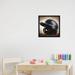 East Urban Home Baseball Helmet by Saint & Sailor Studios - Photographic Print Canvas in Blue/Brown | 18 H x 18 W x 1.5 D in | Wayfair