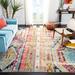 Blue/Orange 63 x 0.31 in Indoor Area Rug - Bungalow Rose Wooler Southwestern Area Rug | 63 W x 0.31 D in | Wayfair D7CE8FE8F4AD406599D86B2F51AC55C2