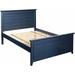 Longshore Tides Matthes Storage Standard Bed Wood in Blue | 52 H x 43.5 W x 81 D in | Wayfair 431EF74AA4DD4BB684068C59ACFDC759