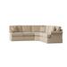 Brown Reclining Sectional - Poshbin Andrew 109" Wide Corner Sectional Polyester | 37 H x 109 W x 109 D in | Wayfair 1047-IRECAF-RED-MED-LHF