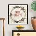 The Holiday Aisle® Rustic Christmas II by Grace Popp - Textual Art Print on Canvas Canvas | 22 H x 22 W x 1.75 D in | Wayfair