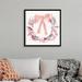 The Holiday Aisle® Blushing Wreath - Painting Print on Canvas Canvas/Metal | 32 H x 32 W in | Wayfair 9DB8D1786D5449A58B76C6A02CC44347