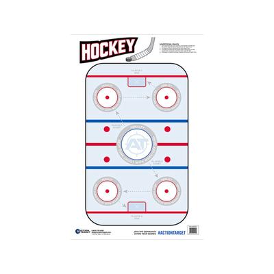 Action Target GS-HOCKEY-100100 BX Action Hockey Hanging Paper 23 X 35 Hock