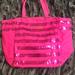 Victoria's Secret Bags | Hot Pink Sequin Tote | Color: Pink | Size: Os