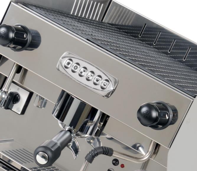 GMG Siebträger - Espressomaschine BAROSSI Professionale 1 Gr. Autom. - Farbe: Weiss Image