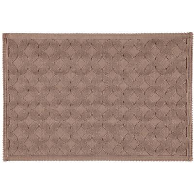 Rhomtuft - Rhomtuft Badematten Seaside taupe - 58 1 ct Braun (79.09 € / 1 ct) Image