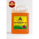 RED RASPBERRY SEED OIL UNREFINED ORGANIC EXTRA VIRGIN COLD PRESSED PURE 7 LB