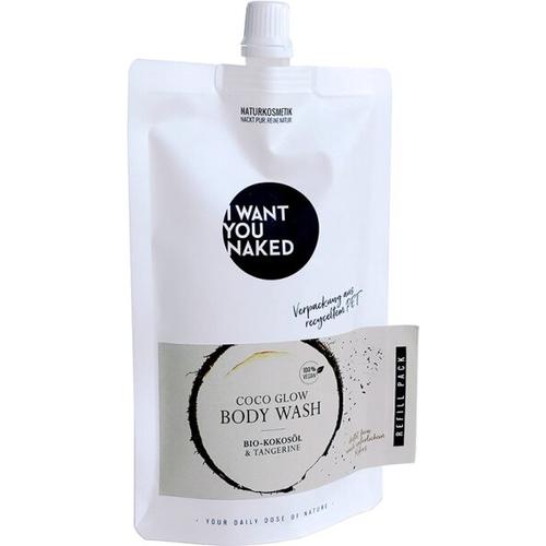 I Want You Naked Coco Glow Body Wash Bio-Kokosöl & Tangerine Refill 250 ml