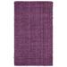 White 24 x 0.49 in Area Rug - Ebern Designs Deedgra Geometric Tufted Wool Purple Area Rug Jute & Sisal | 24 W x 0.49 D in | Wayfair