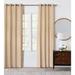 Eastern Accents Meridian Solid Weave Solid Color Room Darkening Grommet Single Curtain Panel Polyester | 120 H in | Wayfair 7V8-CUD-178-GR