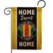 Breeze Decor Home Sweet Vietnam 2-Sided Polyester 18 x 13 in. Garden Flag in Black/Yellow | 18.5 H x 13 W in | Wayfair