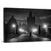 The Twillery Co.® Straub 'Prague In Black & White' by Marcel Rebro Photographic Print Metal in Black/White | 40 H x 60 W x 1.5 D in | Wayfair