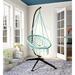 Mistana™ Jaylin Porch Swing Cotton in Blue | 44 H x 32 W x 24 D in | Wayfair 5110B0E5501A494BAA507C043C27E595