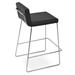 Upper Square™ Gladwell Counter & Bar &Stool Metal in Gray/Black | 32 H x 17.5 W x 19 D in | Wayfair 35425F9816CC4E69882B308C226D9470