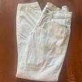 Madewell Jeans | Madewell White Wash Straight Jeans | Color: Blue/White | Size: 26