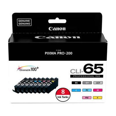 Canon CLI-65 Eight Color Ink Tank Value Pack 4215C007