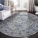 Gray 108 x 0.31 in Area Rug - Langley Street® Evart Oriental Handmade Tufted Navy/Light Area Rug | 108 W x 0.31 D in | Wayfair