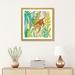 East Urban Home Jungle Roar II by Chariklia Zarris - Painting Print Paper in Brown/Green | 24 H x 24 W x 1 D in | Wayfair