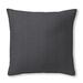 Colcha Linens Brunswick Cotton Blend Zipper Sham Cotton Blend in Gray | 26 H x 26 W x 1 D in | Wayfair CPP-BW-NK-PS-EU