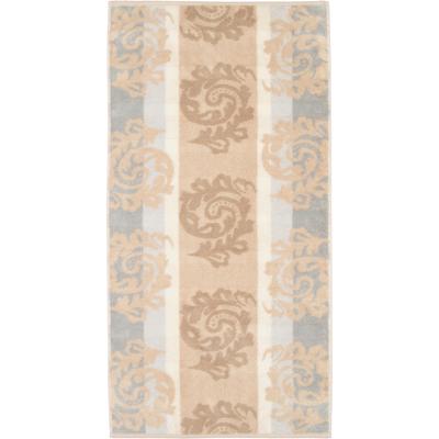 Cawö - Cawö Handtücher Noblesse Cashmere Jacquard 1057 sand - 33 1 ct Weiss