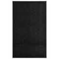 vidaXL Doormat Washable Black 90x150 cm