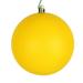 The Holiday Aisle® Holiday Décor Ball Ornament Plastic in Yellow | 8" H x 8" W x 8" D | Wayfair 2C5A19FD25174B5399CB2626FF129158