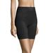 Maidenform Women's Cover Your Bases Thigh Slimmer Slip Short (Size L) Black, Cotton,Nylon,Spandex