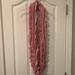 Anthropologie Accessories | Anthropologie Pink Scalloped Eternity Scarf Nwt | Color: Pink | Size: Os