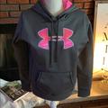 Under Armour Other | New!!! Under Armour Cold Gear Hoodie Size:Medium | Color: Gray/Pink | Size: Medium